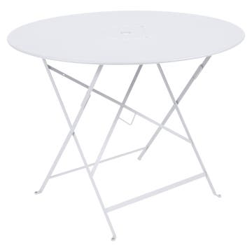 Table pliante FLORÉAL de Fermob D.96 blanc coton Table pliante FLORÉAL de Fermob D.96 blanc coton