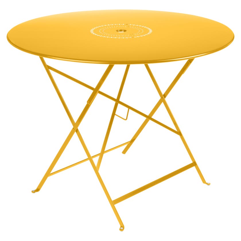 Table pliante FLORÉAL de Fermob D.96, Miel Table pliante FLORÉAL de Fermob D.96, Miel