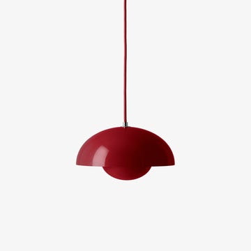 Suspension FLOWERPOT VP1 de &Tradition, Vermilion red
