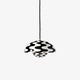 Suspension FLOWERPOT VP1 de &Tradition, Pattern Black / White