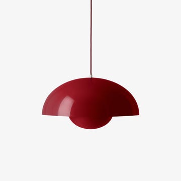Suspension FLOWERPOT VP2 de &Tradition, Vermilion red
