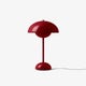 Lampe à poser FLOWERPOT VP3, Vermilion red