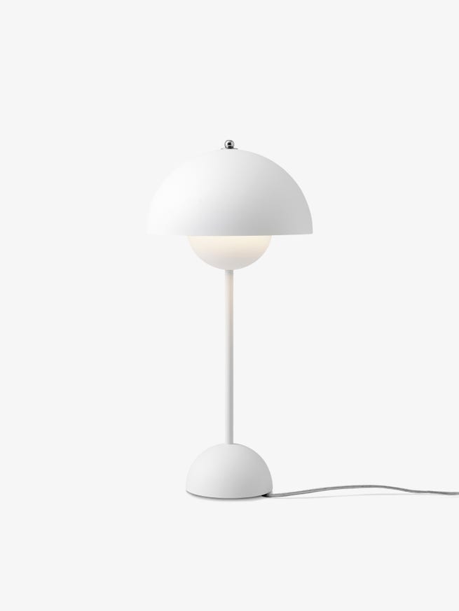 Lampe à poser FLOWERPOT VP3 de &Tradition, Blanc mat Lampe à poser FLOWERPOT VP3 de &Tradition, Blanc mat