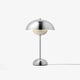 Lampe à poser FLOWERPOT VP3, Chrome