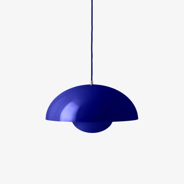 Suspension FLOWERPOT VP7 de &Tradition, Bleu cobalt