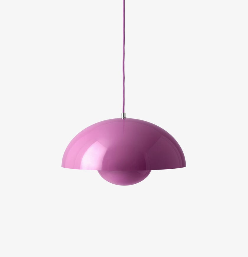 Suspension FLOWERPOT VP7 de &Tradition, Tangy pink