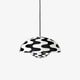 Suspension FLOWERPOT VP7, Noir et blanc