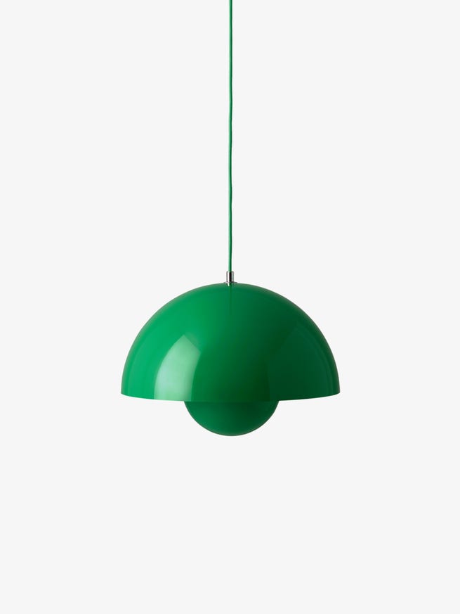 Suspension FLOWERPOT VP7 de &Tradition, Signal green Suspension FLOWERPOT VP7 de &Tradition, Signal green