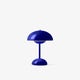 Lampe portable et rechargeable FLOWERPOT VP9, Bleu cobalt