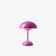 Lampe portable et rechargeable FLOWERPOT VP9, Tangy pink
