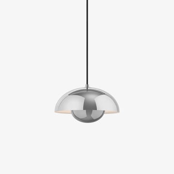 Suspension FLOWERPOT VP1 de &Tradition, Chrome