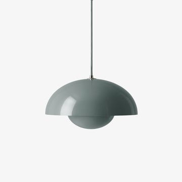 Suspension FLOWERPOT VP2 de &Tradition, Stone blue