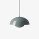 Suspension FLOWERPOT VP2 de &Tradition, Stone blue