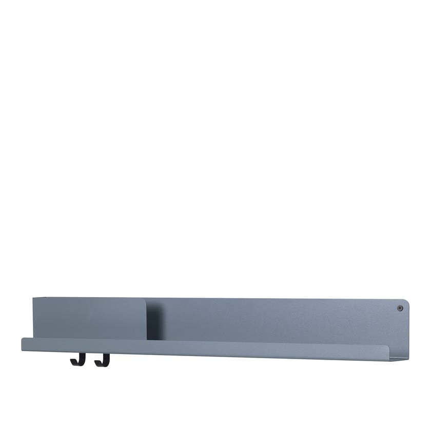 Étagère FOLDED de Muuto, Large, Bleu Gris Étagère FOLDED de Muuto, Large, Bleu Gris