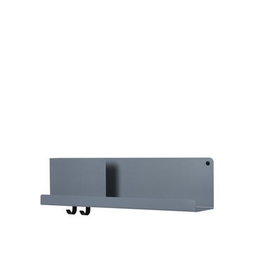 Étagère FOLDED de Muuto, Medium, Bleu Gris