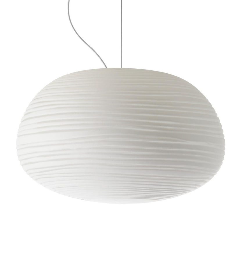 Suspension RITUALS 2 de Foscarini, Verre blanc