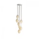 Suspension FIN GROUPING 7 grappes d'Original BTC, Blanc Naturel