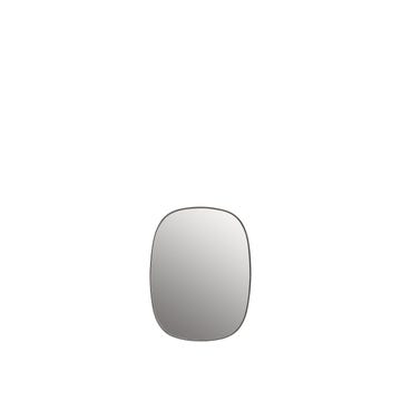 Miroir mural FRAMED MIRROR de Muuto, Small, Gris/verre clair