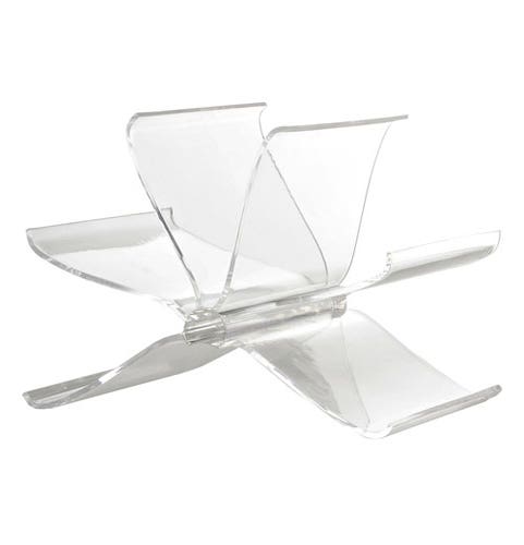 Porte revues FRONT PAGE de Kartell, Cristal