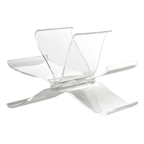 Porte revues FRONT PAGE de Kartell, Cristal Porte revues FRONT PAGE de Kartell, Cristal