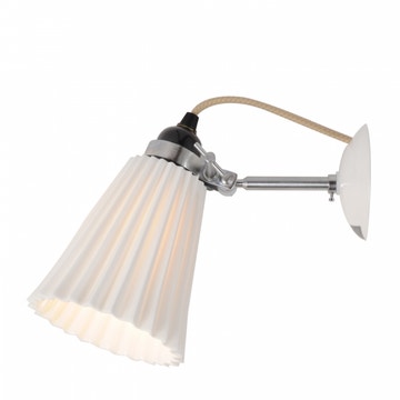 Applique HECTOR MEDIUM PLEAT d'Original BTC, Blanc naturel