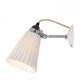 Applique HECTOR MEDIUM PLEAT d'Original BTC, Blanc naturel