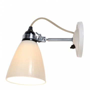 Applique HECTOR MEDIUM DOME avec interrupteur d'Original BTC, Naturel