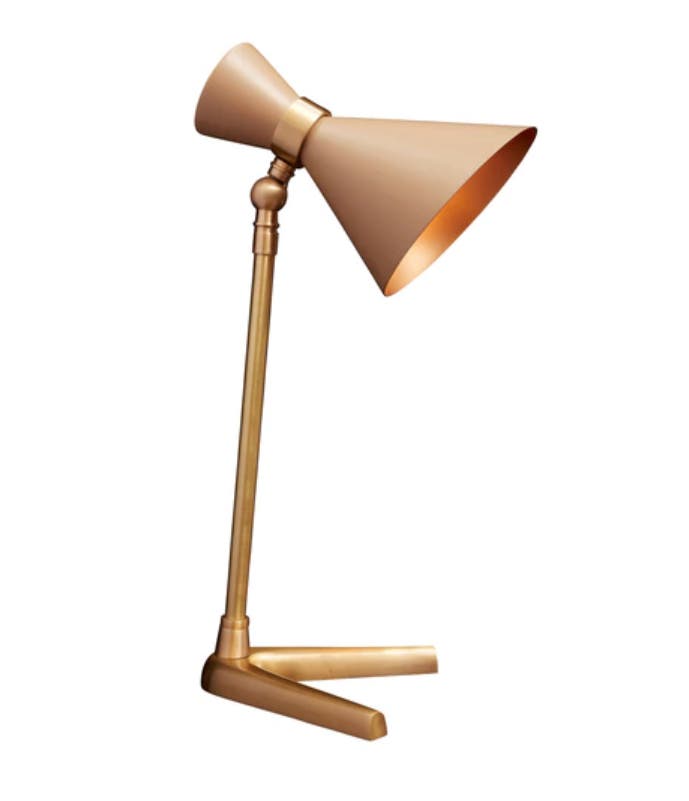 Lampe à poser PEGGY Grand modèle de Gong, Biscuit Lampe à poser PEGGY Grand modèle de Gong, Biscuit