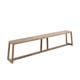 Banc SOKO 300 cm de collection Le Cèdre Rouge, Teck