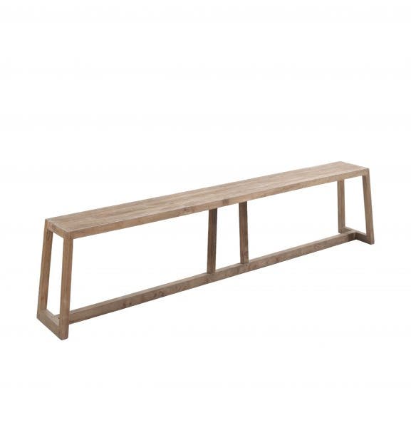 Banc SOKO 300 cm de collection Le Cèdre Rouge, Teck