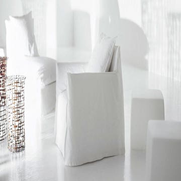 Housse pour fauteuil GHOST 05, Lino bianco