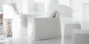 Housse pour fauteuil GHOST 05, Lino bianco Housse pour fauteuil GHOST 05, Lino bianco