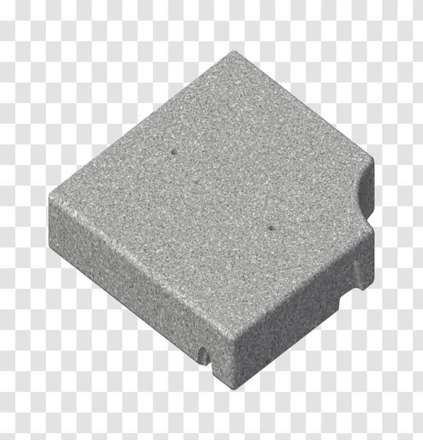 Kit de poids de coulée de béton de décoration, 4 pièces (env. 125 kg)