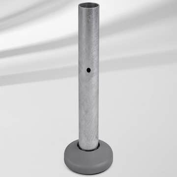 Tube de fixation M4, P+ en acier zingué de Glatz