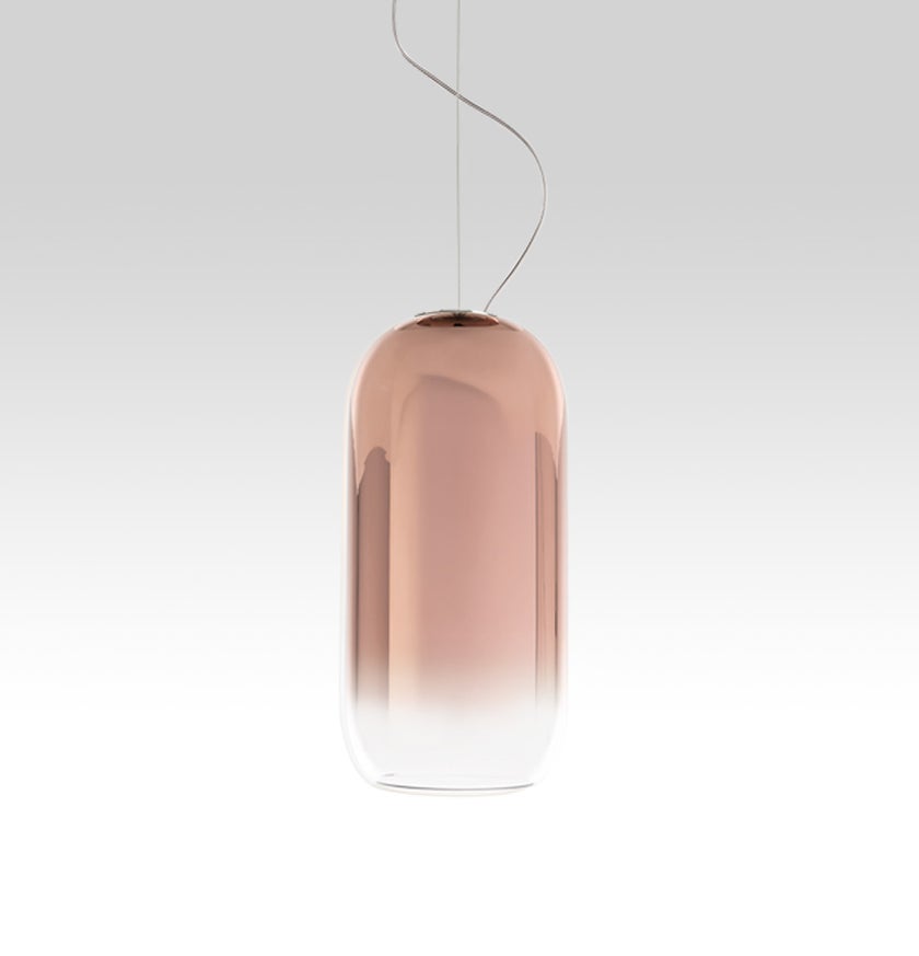 Suspension GOPLE d'Artemide, Medium, Cuivre