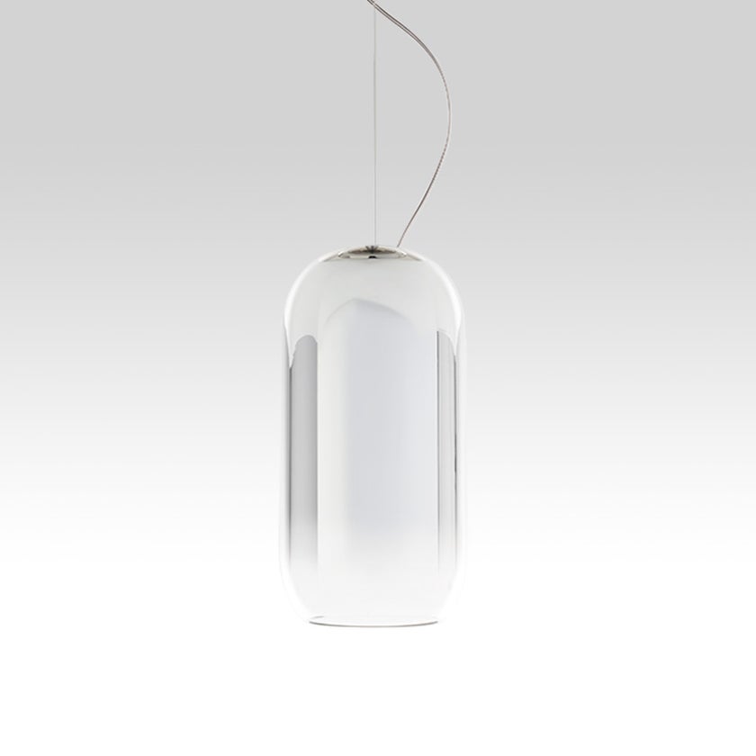 Suspension GOPLE d'Artemide, Mini, Argenté Suspension GOPLE d'Artemide, Mini, Argenté