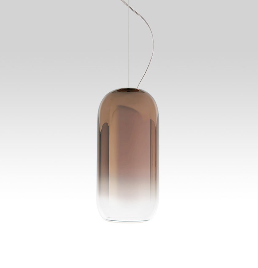 Suspension GOPLE d'Artemide, Mini, Bronze