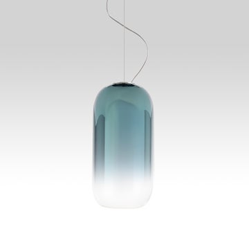 Suspension GOPLE d'Artemide, Medium, Bleu