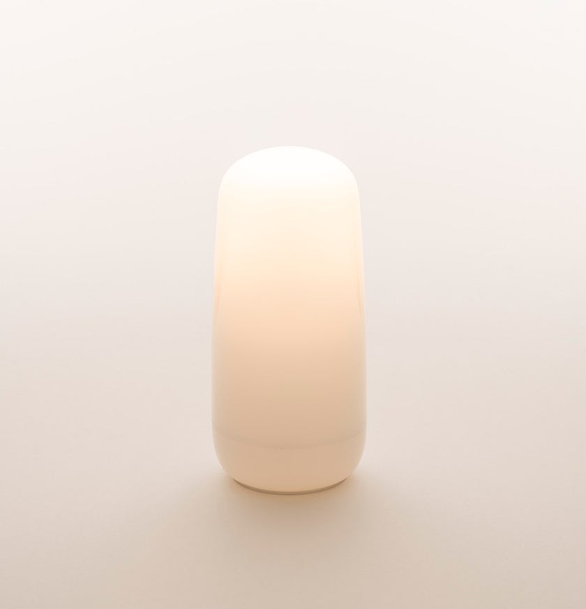 Lampe à poser GOPLE PORTABLE de Artemide, Diffuseur blanc