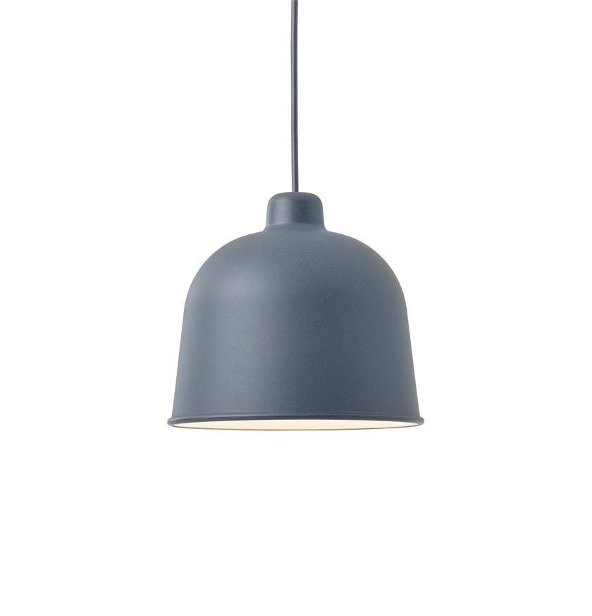 Suspension GRAIN de Muuto, Bleu gris