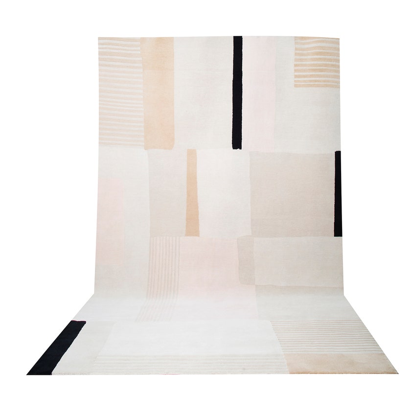 Tapis BORO de Sarah Lavoine, 200 x 300 cm, Rose petal Tapis BORO de Sarah Lavoine, 200 x 300 cm, Rose petal