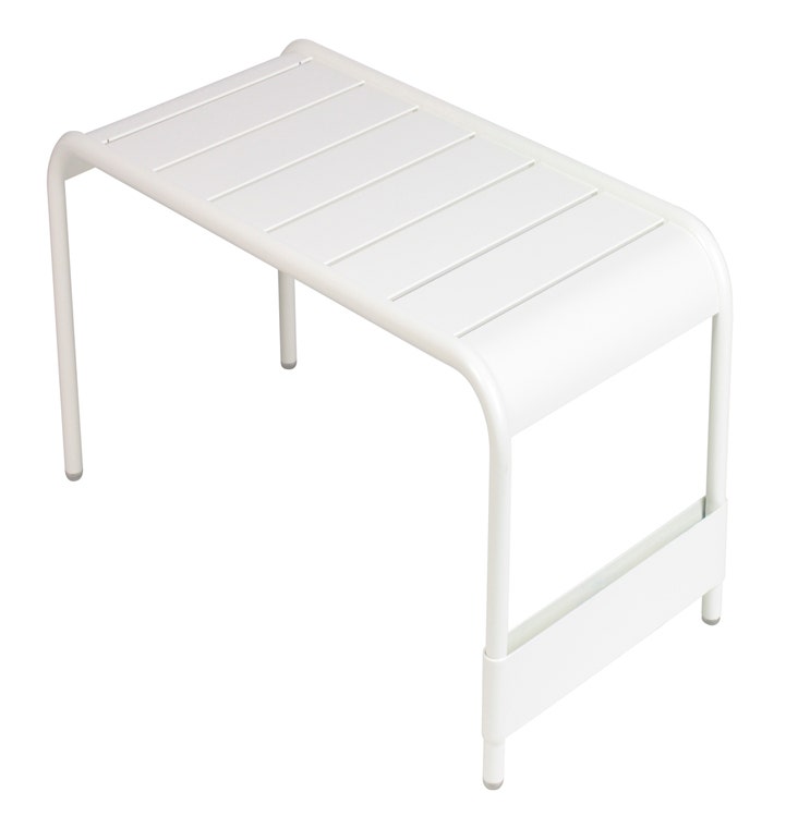 Grande table basse LUXEMBOURG de Fermob blanc coton