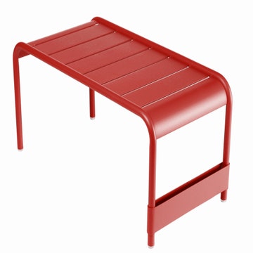 Grande table basse LUXEMBOURG de Fermob piment