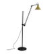 Lampadaire articulé N°215 de DCW, Jaune