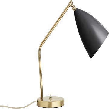 Lampe de table GRASHOPPA de Gubi, Noir