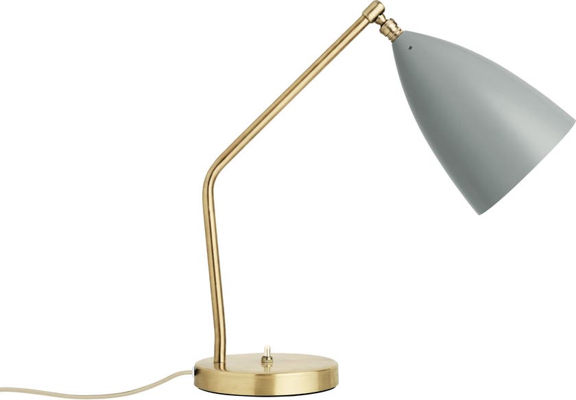 Lampe de table GRASHOPPA de Gubi, Bleu gris Lampe de table GRASHOPPA de Gubi, Bleu gris