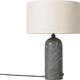 Lampe de table GRAVITY, Gris marbré, Abat-jour canvas
