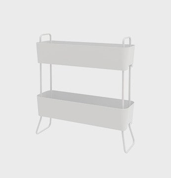 Jardinière GREENS DUO de Maiori, Blanc