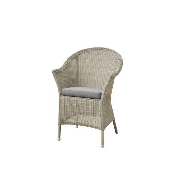 Coussin d'assise pour fauteuil LANSING/DERBY de Cane-Line, Gris