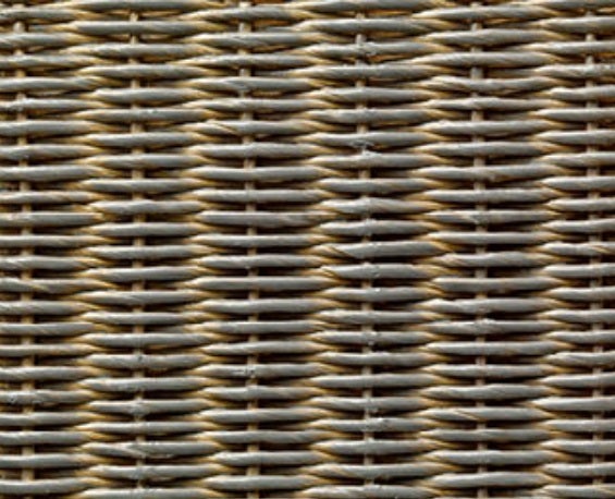 Fauteuil lounge ALEX de Vincent Sheppard, Tressage en loom Grey Wash, Sans coussin Fauteuil lounge ALEX de Vincent Sheppard, Tressage en loom Grey Wash, Sans coussin